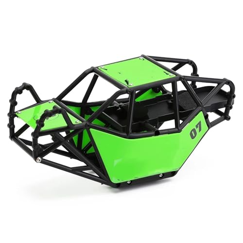 RC Teile Kompatibel Mit Axial SCX10 II 90046, Kunststoff Für Rock Für Buggy Roll Cage Karosserie Für Chassis 1/10 RC Crawler Auto DIY Teile(Green) von QOAKSDY