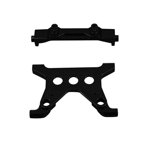 QOAKSDY RC Teile Kompatibel Mit Axial Scx10 Für Gladiator AXI03006, Upgrades, Teile, Batteriebefestigungshalterung, Halterung, 1/10 RC-Autozubehör(Black) von QOAKSDY