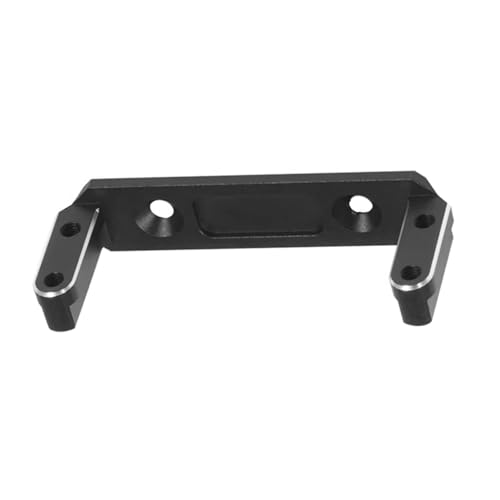 QOAKSDY RC Teile Kompatibel Mit Capra 1.9UTB Für Vanquish F9 Für SCX10 III 4WD 1/10 RC Rigs Crawler Upgrade Teile CNC Aluminium Portalachse Servohalterung(Black) von QOAKSDY
