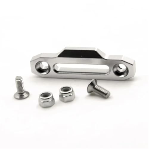 QOAKSDY RC Teile Kompatibel Mit D90 4WD Aluminiumlegierung Windensteuerungs-Montageplatte Hawse Fairlead Für 1/10 RC Crawler Car Upgrade-Teile von QOAKSDY