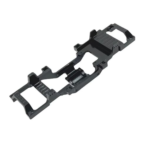 QOAKSDY RC Teile Kompatibel Mit FMS Für Xiaoqi Für FCX24 Aluminiumlegierung Upgrade-Modifikationsrahmen Für Fahrgestellrahmen 1/24 RC Autoteile Zubehör(Black) von QOAKSDY