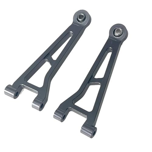 QOAKSDY RC Teile Kompatibel Mit Hyper Für Go 14209 14210 H14B Aluminiumlegierung Vorne Oben Für Schwingarm-Upgrade-Teile 1/14 Fernbedienungsauto-Upgrade-Teile(Gray) von QOAKSDY