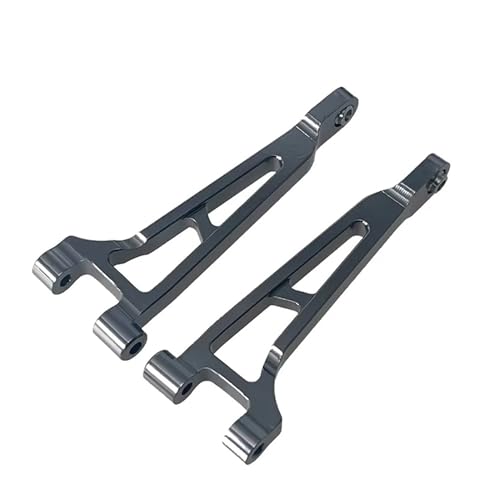 QOAKSDY RC Teile Kompatibel Mit Hyper Für Go Für MJX 14209 14210 H14BM Metall Upgrade Rear Upper Arm Zubehör 1/14 Fernbedienung Fahrzeugteile(Gray) von QOAKSDY