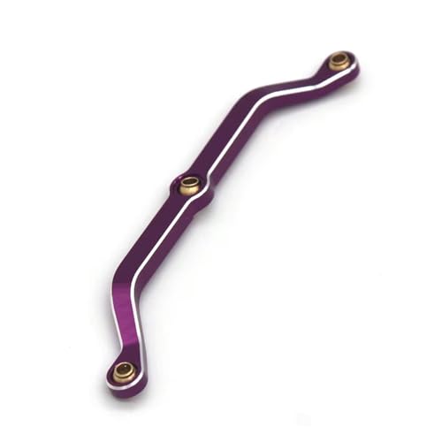 QOAKSDY RC Teile Kompatibel Mit JJRC C8801 C8809 AX-8560 1/18 Fernbedienung Auto Aluminium PO Zubehör Lenkstange(Purple) von QOAKSDY