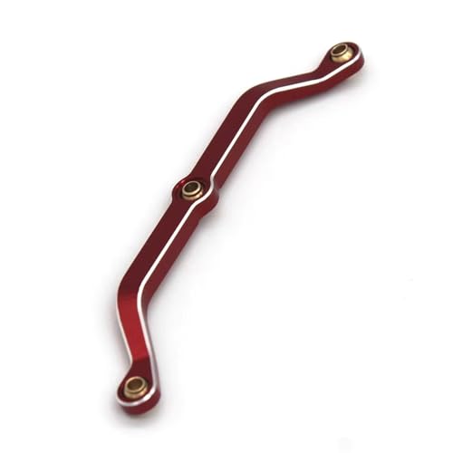QOAKSDY RC Teile Kompatibel Mit JJRC C8801 C8809 AX-8560 1/18 Fernbedienung Auto Aluminium PO Zubehör Lenkstange(Red) von QOAKSDY