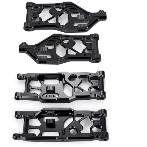 QOAKSDY RC Teile Kompatibel Mit KRATON 8S 1/5 rc Cars Upgrade-Teilen, Aluminium Vorne Hinten Unten, Ersatzzubehör Für Die Aufhängungsarmhalterung(Front and Rear) von QOAKSDY