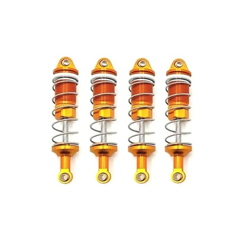 QOAKSDY RC Teile Kompatibel Mit LC Für Racing PTG-2 PTG-2R Metallöl-Stoßdämpfer Dämpfer 1/10 Upgrade-Teilezubehör(Yellow) von QOAKSDY