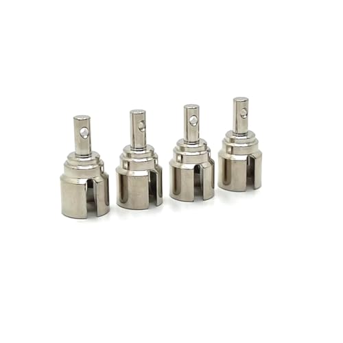 QOAKSDY RC Teile Kompatibel Mit MJX 16207 16208 16209 16210 H6V3 M162 M163 1/16 RC Auto Ersatzteile Metall Upgrade Differential Tasse(Silver) von QOAKSDY