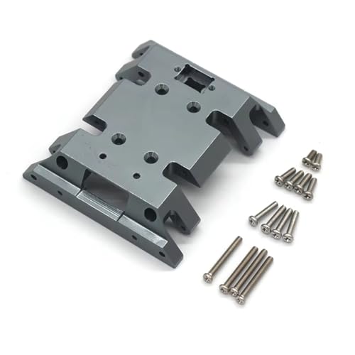 QOAKSDY RC Teile Kompatibel Mit MN 128 MN86S Metall PO Zubehör Wave Box Grundplatte Fernbedienung Auto Ersatz Ersatzteile(Gray) von QOAKSDY