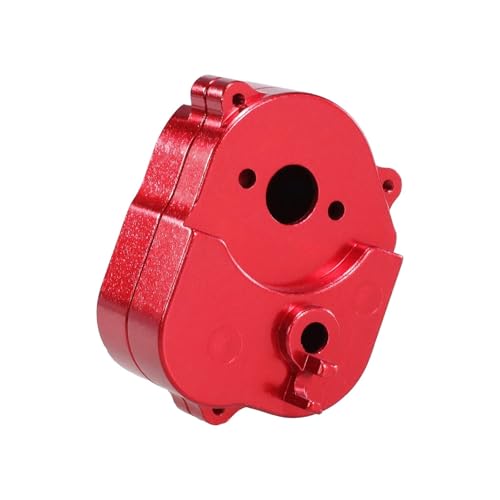 QOAKSDY RC Teile Kompatibel Mit MN Für MN82 LC79 Für MN78 Für MN168 Für MN99s V2 1/12 RC Auto Metall Medium Wave Box Getriebe Abdeckung Upgrade Getriebe Rahmen(Red) von QOAKSDY