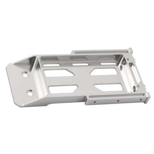 QOAKSDY RC Teile Kompatibel Mit MN MN86 MN86S MN86KS Für MN128 4WD G500 1/12 RC Car Crawler Modifizierte Teile Metall Upgrade Batteriehalterung(Silver) von QOAKSDY