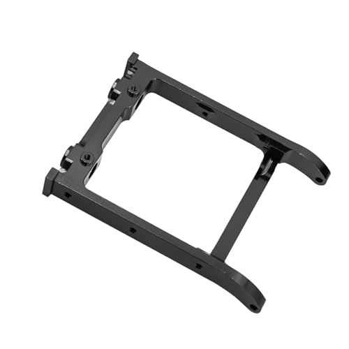 QOAKSDY RC Teile Kompatibel Mit MN128 MN 86 G500 Upgrade-Teile Zubehör 1/12 Maßstab Fernbedienung Crawler Auto Metall Frontstoßstange Befestigung(Black) von QOAKSDY