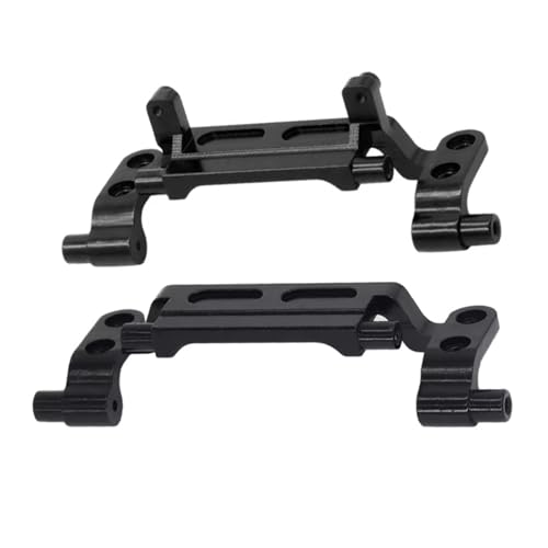 QOAKSDY RC Teile Kompatibel Mit MN168 99S Für MN78 1/12 RC Auto Upgrade Teile Vorne Hinterachse Spurstange Für Sitz Spurstange Halterung Zugstange Basis Für Sitz(Black) von QOAKSDY
