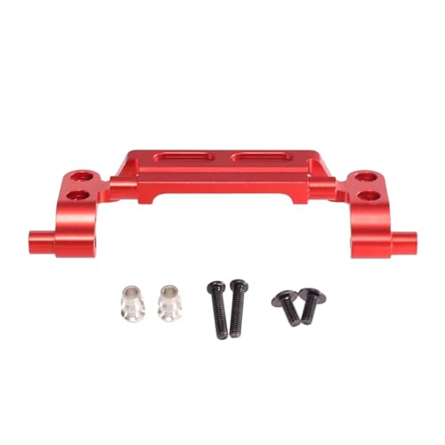 QOAKSDY RC Teile Kompatibel Mit MN78 LC79 Für MN168 99s Metall Verbesserte Zugstangenhalterung Zugstange Für Sitz 1/12 RC Automobilteile(Red) von QOAKSDY