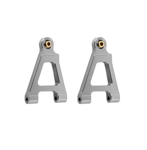 QOAKSDY RC Teile Kompatibel Mit Mjx Für Hyper Für Go 14301 14302 Upgrade-Teile Metall Vorne Unten Für Schwinge 1/14 RC-Autozubehör(Silver) von QOAKSDY