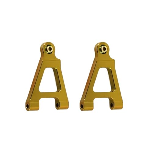 QOAKSDY RC Teile Kompatibel Mit Mjx Für Hyper Für Go 14301 14302 Upgrade-Teile Metall Vorne Unten Für Schwinge 1/14 RC-Autozubehör(Yellow) von QOAKSDY