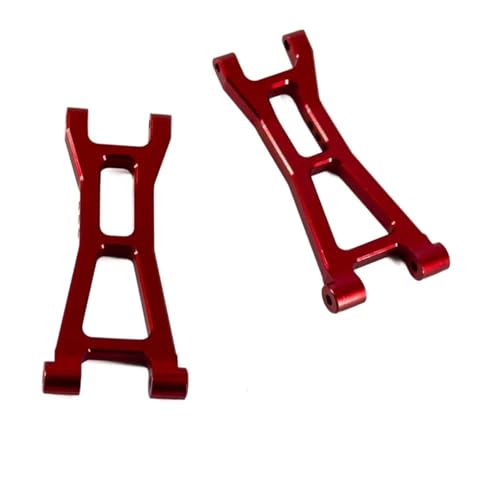 QOAKSDY RC Teile Kompatibel Mit Mjx Für Hyper Für Go 16207 16208 16209 16210 H16 Upgrade-Teile Aluminium Hinten Unten Für Schwinge RC-Autozubehör(Red) von QOAKSDY