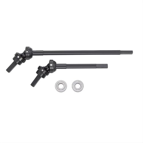 QOAKSDY RC Teile Kompatibel Mit SCX10 III AR45 1/10 RC Crawler Offset Portal Achse Upgrade Teil Konstantgeschwindigkeit Driveshift 3-Joint CVD von QOAKSDY