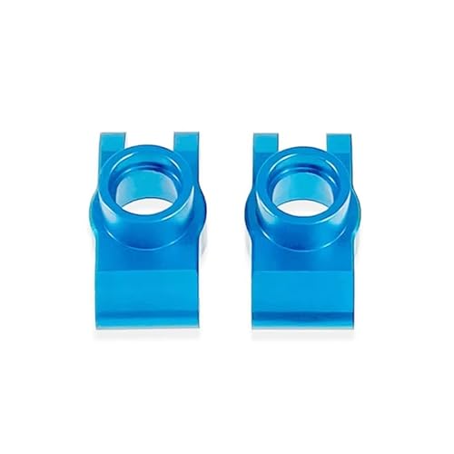 QOAKSDY RC Teile Kompatibel Mit SCY 16102 Für JJRC Für High Für Speed ​​1/16 Ferngesteuertes Auto. Verbesserte Metallbeschläge Hinterachse Für Sitz-Hinterrad(Blue) von QOAKSDY