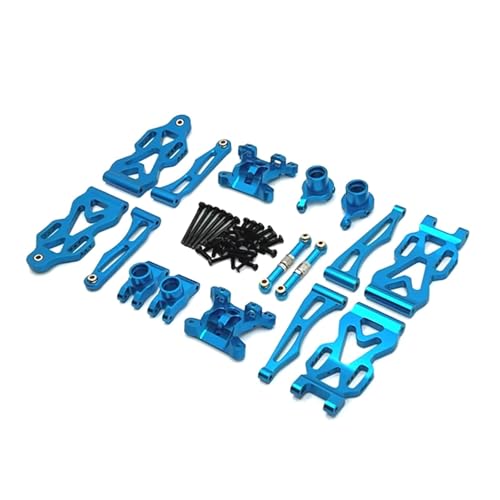 QOAKSDY RC Teile Kompatibel Mit SCY Für JJRC C8805 1/16 RC Auto Teile Ersatz Zubehör Metall Upgrade Und Modifikation Kit(Blue) von QOAKSDY