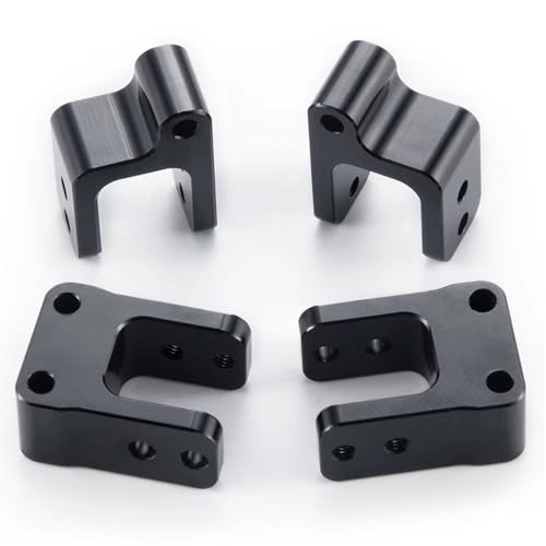 QOAKSDY RC Teile Kompatibel Mit TRX-4 K10 1/10 RC Crawler Auto Upgrade Teile 4Pcs Metall Vorne Hinten Shock Mount Dämpfer Turm Hoops von QOAKSDY