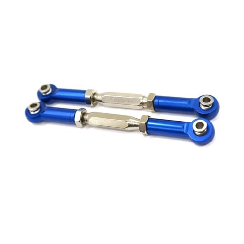 QOAKSDY RC Teile Kompatibel Mit VRX Für Racing RH1043 RH1045 RH1043SC RH1045SC RH817 RH818 1/10 1/8 RC Auto Upgrade Teile 2 Stück Metall Lenkstange von QOAKSDY