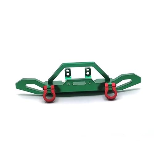 QOAKSDY RC Teile Kompatibel Mit WLtoys 104001 104002 1/10 RC Autoteile Zubehör Metall Upgrade Modifikation Frontstoßstange(Green) von QOAKSDY