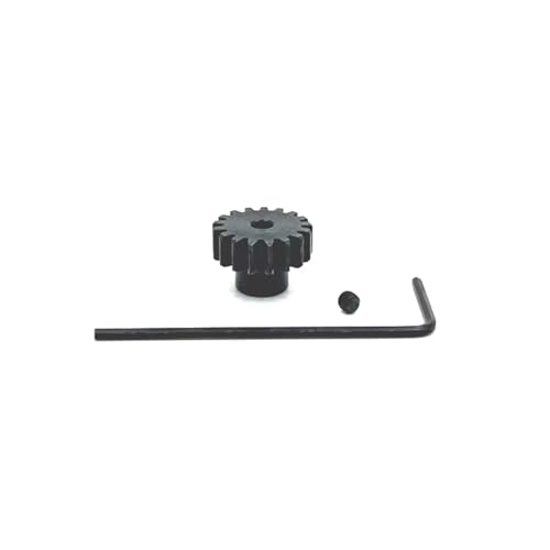 QOAKSDY RC Teile Kompatibel Mit WLtoys 124006 12423 12427 12428 12429 1/12 RC Autoteile Metall Verbessertes Motorgetriebe Untersetzungsgetriebe(Motor Gear) von QOAKSDY