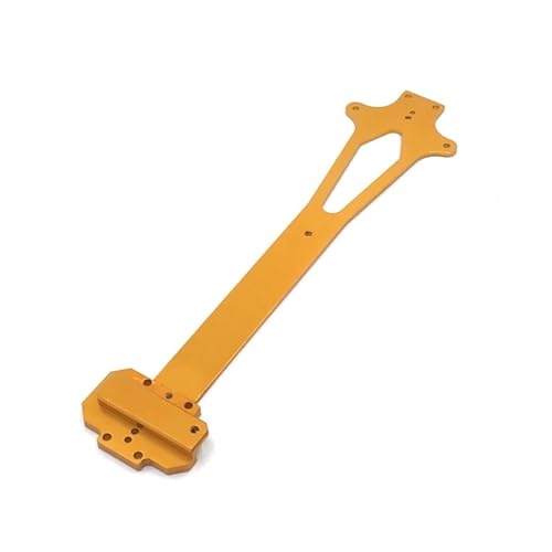 QOAKSDY RC Teile Kompatibel Mit WLtoys 124018 124019 1/12 RC Autoteile Zubehör Metall Upgrade Und Retrofit Second Layer Board(Yellow) von QOAKSDY