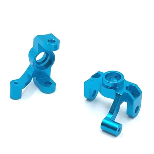 QOAKSDY RC Teile Kompatibel Mit WLtoys 12427 12428 12423 12429 FY01 FY02 FY03 Metall Upgrade Front Steering Cup RC Autoteile(Blue) von QOAKSDY