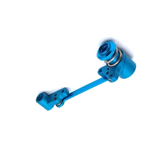 QOAKSDY RC Teile Kompatibel Mit WLtoys 144010 144001 144002 124016 127017 124018 124019 LC 1/14 RC Autoteile Upgrade Der Metalllenkbaugruppe(Blue) von QOAKSDY