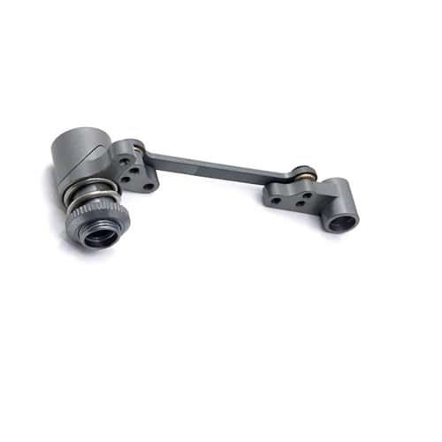 QOAKSDY RC Teile Kompatibel Mit WLtoys 144010 144001 144002 124016 127017 124018 124019 LC 1/14 RC Autoteile Upgrade Der Metalllenkbaugruppe(Gray) von QOAKSDY