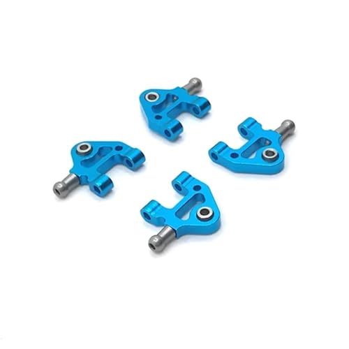 QOAKSDY RC Teile Kompatibel Mit WLtoys 284131 K969 K979 K989 K999 P929 P939 1/28 RC Autoteile Metall-Upgrade Unten Für Schwinge(Blue) von QOAKSDY