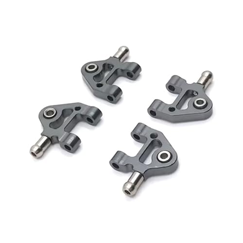 QOAKSDY RC Teile Kompatibel Mit WLtoys 284131 K969 K979 K989 K999 P929 P939 1/28 RC Autoteile Metall-Upgrade Unten Für Schwinge(Gray) von QOAKSDY