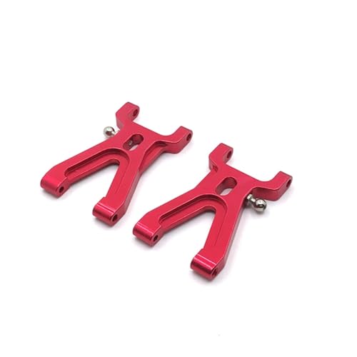 QOAKSDY RC Teile Kompatibel Mit WLtoys A949 A959 A969 A979 K929 1/18 RC Autoteile Metall-Upgrade-Modifikation Vorne Für Schwinge(Red) von QOAKSDY