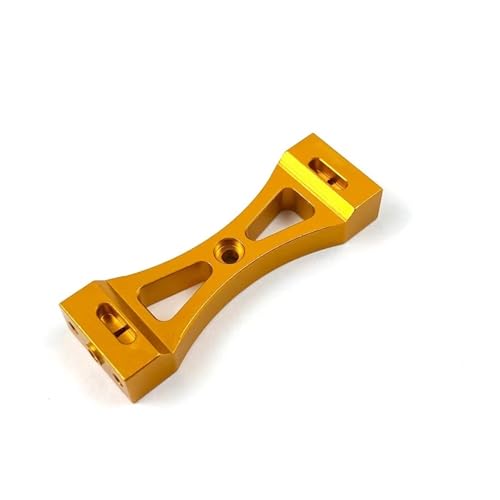 QOAKSDY RC Teile Kompatibel Mit WPL B1 B14 B16 B24 C14 C24 B36 Für MN D90 D91 Für MN99s Upgrade-Teile, Strahlmittelbefestigung, RC-Car-Metallhalterungs-Set(Yellow) von QOAKSDY