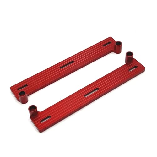 QOAKSDY RC Teile Kompatibel Mit WPL D62 D64 C64 Für Hilux 1/16 RC Autoteile Ersatzzubehör Metall Verbessertes Pedal(Red) von QOAKSDY