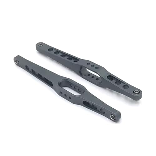 QOAKSDY RC Teile Kompatibel Mit Wltoys 12423 12427 12428 12429 Aluminiumlegierung Unterstützung Hinterarm Fernbedienung Auto Upgrade Teile Zubehör(Gray) von QOAKSDY