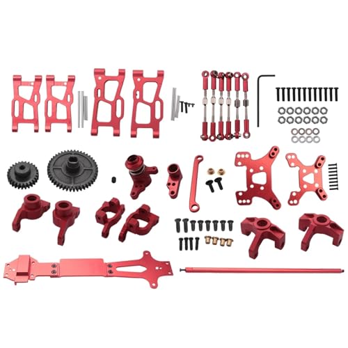 QOAKSDY RC Teile Kompatibel Mit Wltoys 144001 1:14 RC -Auto -Upgrade Ersatzteile Metall C Für Sitzlenkbecher Für Swing Arm Central Drive -Welle von QOAKSDY