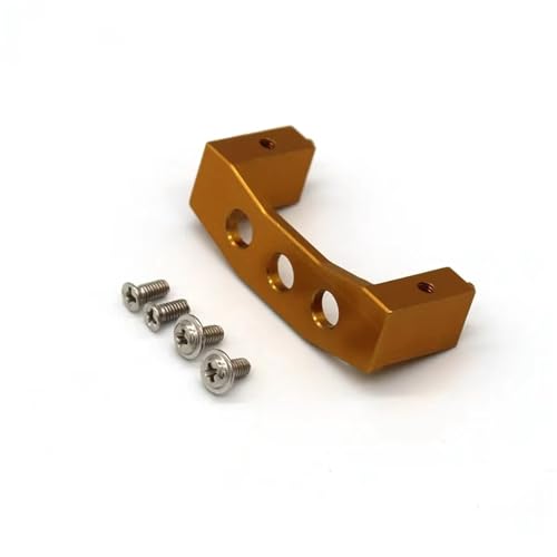 QOAKSDY RC Teile Kompatibel Mit Wltoys 144001 144010 144016 144018 124016 124017 124018 124019 RC Auto Upgrade Teile Für Lenkgetriebe Befestigung Für Sitz(Yellow) von QOAKSDY