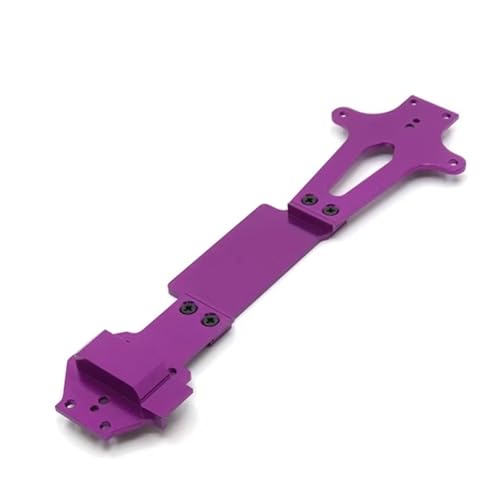 QOAKSDY RC Teile Kompatibel Mit Wltoys 144010 144001 144002 1/14 RC Autoteile Zubehör Metall Upgrade Refit Second Floor Slab(Purple) von QOAKSDY