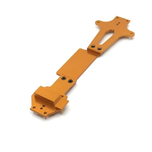 QOAKSDY RC Teile Kompatibel Mit Wltoys 144010 144001 144002 1/14 RC Autoteile Zubehör Metall Upgrade Refit Second Floor Slab(Yellow) von QOAKSDY