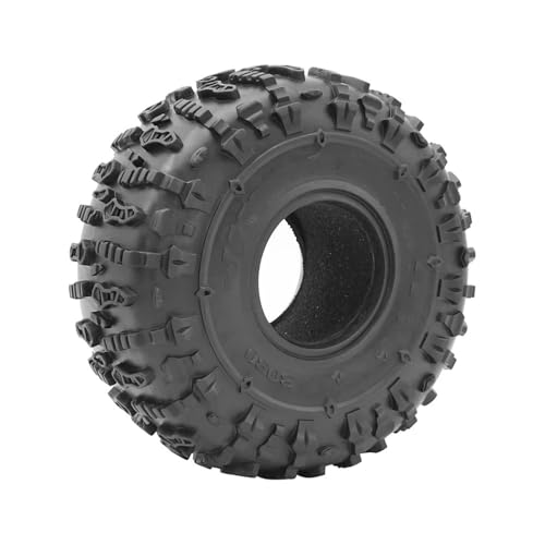 QOAKSDY RC Teile Kompatibel Mit Wraith RR10 RBX10 Für Capra Für SCX10 Für Wrangler 2.2 Für Whee 1/10 RC Crawler Auto 2,2 Zoll Gummireifen 2,2 Radreifen(1pcs) von QOAKSDY