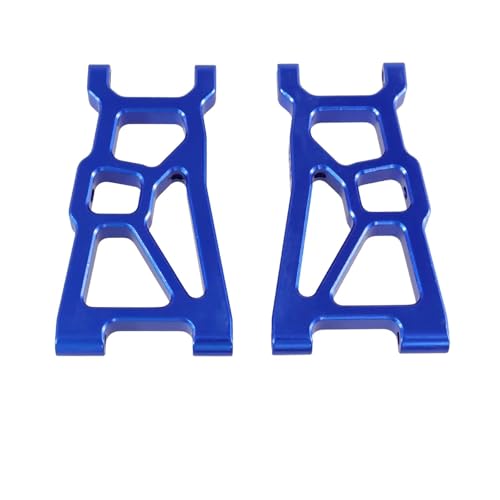 QOAKSDY RC Teile Kompatibel Mit ZD Für Racing DBX-10 Für Wüsten-Geländewagen, Metall-Upgrade-Zubehör Vorne Für Schwinge, 1/10 RC-Fernbedienungsauto(Blue) von QOAKSDY