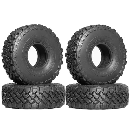 RC Auto Reifen Für Axial Für SCX10 Für Pro Für Capra Für Traxxas Für TRX4 Für MST 1/10 RC Crawler Car 4PCS 116mm 1,9" Gummireifen Radreifen RC Auto Reifen Für Axial Für SCX10 Für Pro Für Capra Für Traxxas Für TRX4 Für MST 1/10 RC Crawler Car 4PCS 116mm 1,9" Gummireifen Radreifen von QOAKSDY