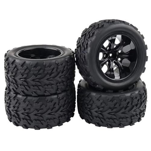 RC Auto Reifen Für Traxxas Für Arrma Für Redcat Für HSP 1/10 RC Für Monster Truck Für Buggy 120 Mm Reifen-Rad-Schaumstoffeinsätze 12 Sechskant RC Auto Reifen Für Traxxas Für Arrma Für Redcat Für HSP 1/10 RC Für Monster Truck Für Buggy 120 Mm Reifen-Rad-Schaumstoffeinsätze 12 Sechskant von QOAKSDY