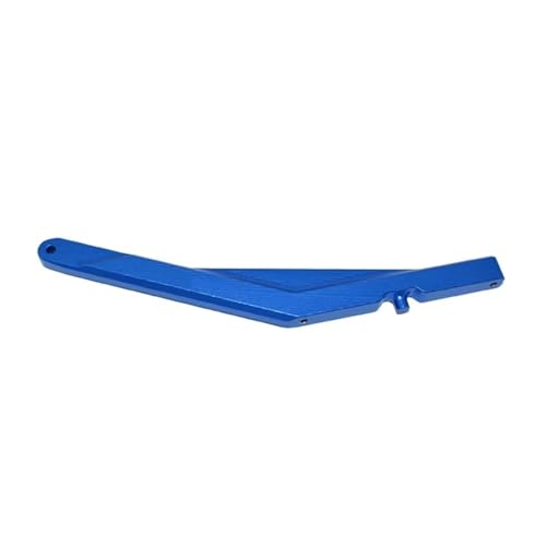 RC Teile Für LOSI Für Lasernut Für Tenacity Für Ultra 4 U4 4WD Für Rock Für Racer 1/10 RC Auto Metall Hinten Für Chassis Brace Stützstange(Blue) von QOAKSDY