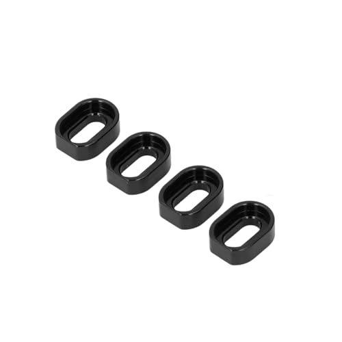 RC Teile Für TRAXXAS 6S Truck Für XRT 8S 4WD Befestigung Der Motorbasisverstärkung Aluminiumlegierung 1/5 1/6 rc Cars Motor Mount Spacer(Black) von QOAKSDY