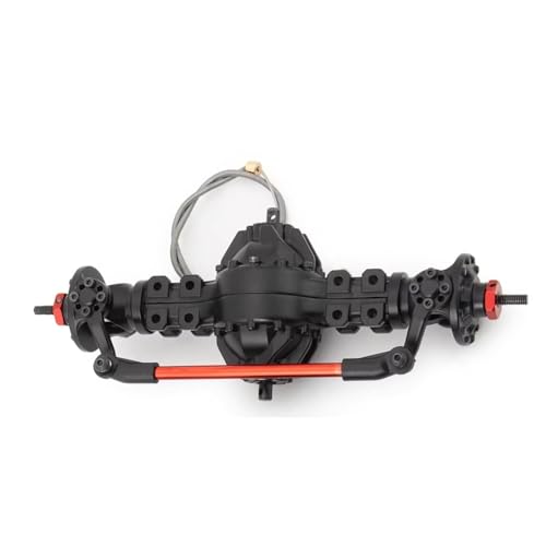 RC Teile Für Tamiya 1/14 RC Trailer Tractor Tow Drag Truck Teil CNC-Metall Vorder- Und Hinterachse Mittlere Differentialachse Eingebautes Getriebe(Front) von QOAKSDY