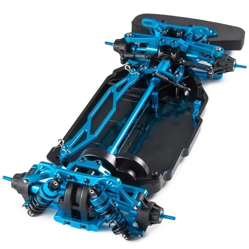 RC Teile Für Tamiya TT02 1/10 RC Drift Autoteile Metallrahmen Für Chassis Mit Stoßdämpfern Räder Zubehör RC Teile Für Tamiya TT02 1/10 RC Drift Autoteile Metallrahmen Für Chassis Mit Stoßdämpfern Räder Zubehör von QOAKSDY
